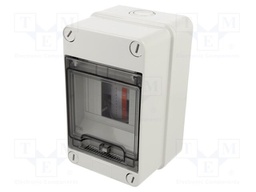 Enclosure: for modular components; IP55; wall mount; white; 40 CD