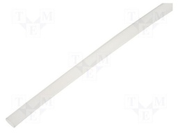 Heat shrink sleeve; 3: 1; 6mm; L: 200mm; transparent; Pcs: 10