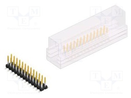 Connector: pin strips; pin header; male; PIN: 26; 2.54mm; SMT; 2x13