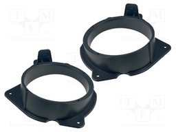Speaker adapter; 165mm; Peugeot 207 rear; Peugeot 207