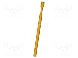 Test needle; Operational spring compression: 4mm; 8A; Ø: 2mm; 1.5N