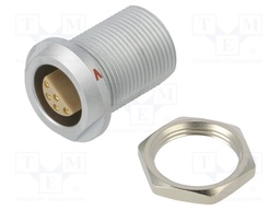 Connector: circular; Series: 2S; socket; female; soldering; PIN: 10