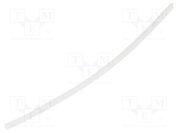 Spare part: hose; L: 3.05m; Øint: 1.4mm; Øout: 2mm