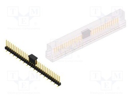 Connector: pin strips; pin header; male; PIN: 32; 2.54mm; SMT; 1x32