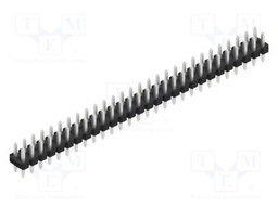 Connector: pin strips; pin header; male; PIN: 56; 2.54mm; THT; 2x28