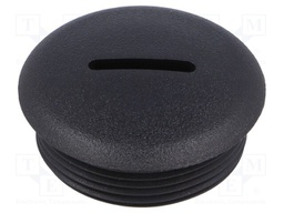 Stopper; M32; Mat: polyamide; black