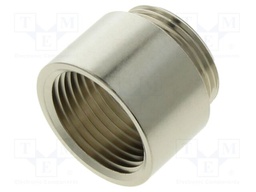 Thread adapter; Int.thread: NPT 3/4"; Ext.thread: M25; brass