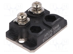 Resistor: thick film; screw; 220Ω; 100W; ±5%; 38x25x9mm; -55÷155°C