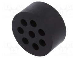 Insert for gland; with metric thread; Size: M32; IP54; Holes no: 8