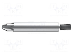 Screwdriver bit; Pozidriv®; PZ2; Overall len: 45mm