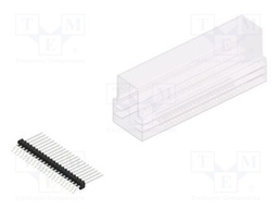 Connector: pin strips; pin header; male; PIN: 22; 1.27mm; SMT; 1x22
