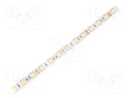 LED tape; white neutral; LED/m: 60; SMD; 5050; 12V; 10mm; white PCB