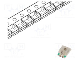 LED; blue,yellow; bicolour,blinking; 120°; 3÷5VDC; 20mA; 0805