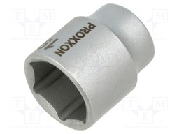 Wrench; hex socket,socket spanner; HEX 19mm; 3/8"