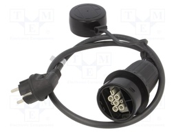 Cable: eMobility; 230V; 1.8kW; IP44; charging electric cars; 0.96m