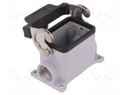 Enclosure: for HDC connectors; C-TYPE; size 44.27; IP66; PG16