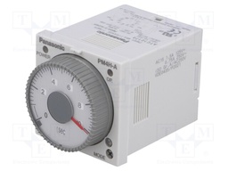 Timer; 0,1s÷500h; DPDT; 250VAC/5A; 100÷240VAC; socket,on panel