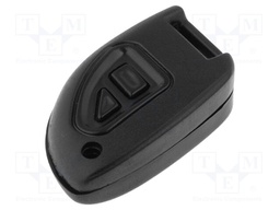 Enclosure: for remote controller; X: 37mm; Y: 70mm; Z: 15mm; ABS