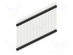 Connector: pin strips; pin header; male; PIN: 27; 2.54mm; THT; 1x27