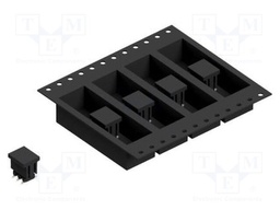 Connector: pin strips; pin header; male; PIN: 6; 2mm; SMT; 2x3; 100V