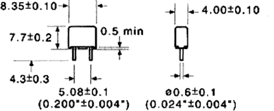 Fuse: fuse; time-lag; 1.6A; 250VAC; 63VDC; 8,4x4x7,8mm; Package: bag