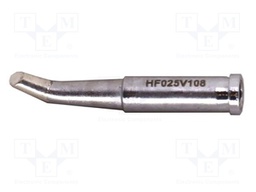 Soldering Tip, Hoof/30° Bent, 2.5 x 16 mm, Soldering Station