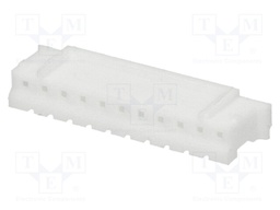 Plug; wire-board; female; NXG; 2mm; PIN: 11; w/o contacts; for cable