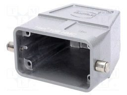 Enclosure: for Han connectors; Han HMC; size 10B; for cable