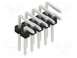 Connector: pin strips; pin header; male; PIN: 10; 2.54mm; THT; 2x5