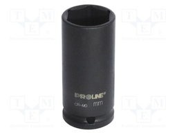 Socket; 6-angles,socket spanner,impact; HEX 50mm; 3/4"; long
