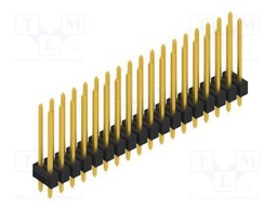 Connector: pin strips; pin header; male; PIN: 36; 2.54mm; THT; 2x18