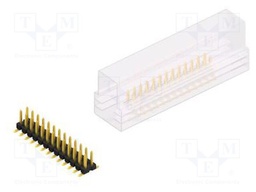 Connector: pin strips; pin header; male; PIN: 26; 2.54mm; SMT; 2x13