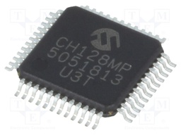 DsPIC microcontroller; SRAM: 20kB; Memory: 128kB; TQFP48; 3÷3.6VDC