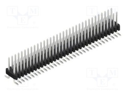Connector: pin strips; pin header; male; PIN: 66; 1.27mm; SMT; 2x33
