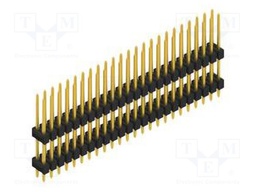 Connector: pin strips; pin header; male; PIN: 48; 2.54mm; THT; 2x24