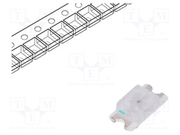 LED; SMD; 1206; yellow green; 20÷35mcd; 3.2x1.6x0.8mm; 140°; 20mA