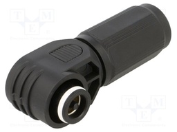 Connector: DC supply; plug; ES-350A; PIN: 1; for cable; crimped