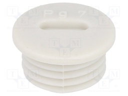 Stopper; PG7; IP54; Mat: polyamide; grey; Man.series: V-N-FS