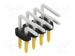 Connector: pin strips; pin header; male; PIN: 8; 2mm; THT; 2x4; 100V