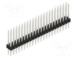 Connector: pin strips; pin header; male; PIN: 44; 2.54mm; THT; 2x22