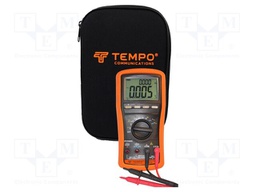 Digital multimeter; LCD,with a backlit; Bargraph: 41segm; 0÷45°C