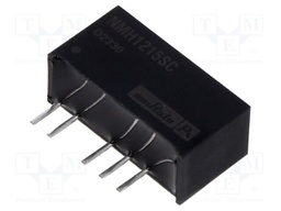 Converter: DC/DC; 2W; Uin: 10.8÷13.2V; Uout: 15VDC; Uout2: -15VDC