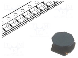 Inductor: wire; SMD; 1uH; 1.85A; 0.07Ω; 2x2x1.2mm; ±30%