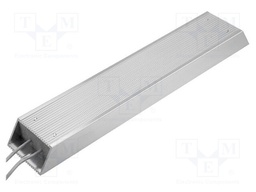 Resistor: wire-wound; with heatsink; 4.7Ω; 500W; ±5%; 335x60x30mm