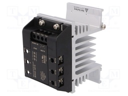 Relay: solid state; Ucntrl: 90÷240VAC; 15A; 24÷240VAC; 3-phase; DIN