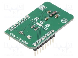Click board; colour sensor; I2C; P12347-01CT; mikroBUS connector