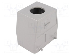 Enclosure: for Han connectors; Han; size 32A (2 x 16A); high