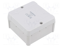 Enclosure: junction box; IP54; grey