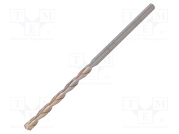 Drill bit; for concrete; Ø: 6mm; L: 150mm; metal; cemented carbide