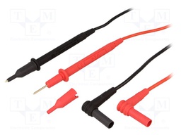 Digital multimeter; LCD (9999); Bargraph: 41segm.60x/s; 5x/s